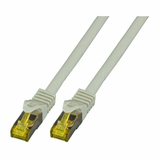 EFB S/FTP Patchkábel LSOH 10m, cat.7, sivý, Cu
