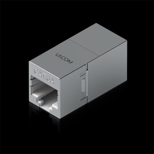 Ubiquiti Compact, inline RJ45 coupler with shielding for ethernet cable extension