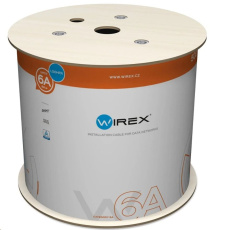 WIREX Instalační kabel CAT6A U/FTP LSOHFR / B2CA 500m cívka oranžový WIREX Instalační kabel CAT6A U/FTP LSOHFR / B2CA 500m cívka oranžový