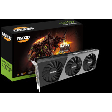 INNO3D GeForce RTX 4070ti X3 12GB/192bit, GDDR6X, HDMI, 3xDP