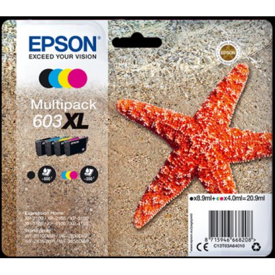 Epson atrament XP-2100 multipack CMYK XL