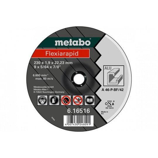 Metabo Flexiarapid 125x1,0x22.23 ALU
