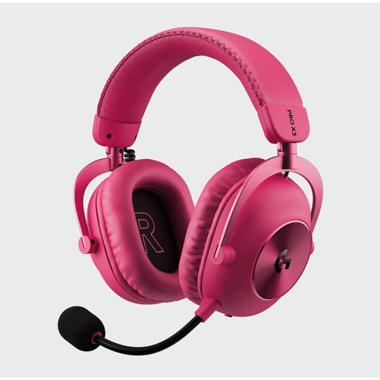 Logitech® G PRO X 3 LIGHTSPEED - MAGENTA Logitech® G PRO X 3 LIGHTSPEED - MAGENTA