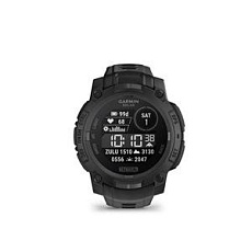 Garmin Instinct 3 - 45mm, Solar, Tactical Edition Black, Black silicone band Garmin Instinct 3 - 45mm, Solar, Tactical Edition Black, Black silicone band