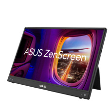 ASUS ZenScreen MB16AHV Portable Monitor- 16 inch (15.6 inch viewable) Full HD, IPS, HDMI, USB Type-C, Blue Light Filter, Anti-glar
