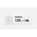128 GB.    USB 3.0 kľúč . KIOXIA Hayabusa U301, biely