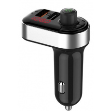 Gembird 3v1 Bluetooth handsfree sada do auta s FM-radio vysielačom a USB 3.1 A nabíjačkou Gembird 3v1 Bluetooth handsfree sada do auta s FM-radio vysielačom a USB 3.1 A nabíjačkou