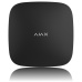 Ajax Hub Plus Black - Centrální ovládací panel s Wi-Fi v černém provedení; podpora až 99 uživatelů a 150 komponentů; 25 nezávislýc