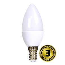 Solight LED žiarovka, sviečka, 8W, E14, 4000K, 720lm