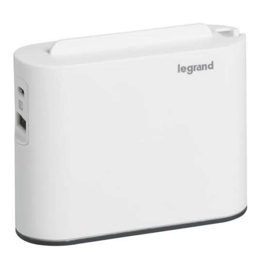 Legrand ADAPTÉR BOČNÝ 2X2P USB A+C BIELA/TMAVOSIVÁ