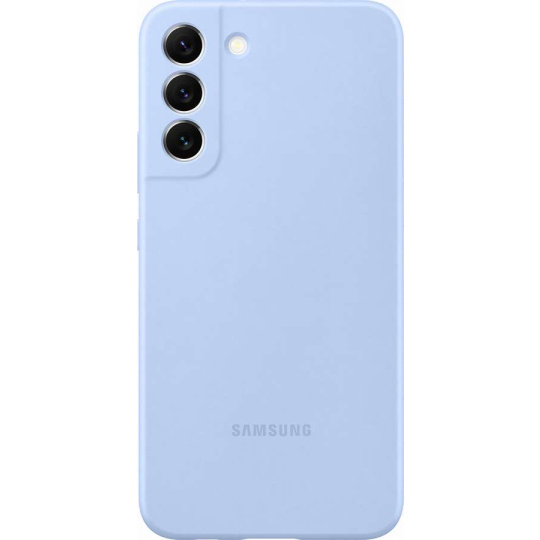 Samsung Silikonový zadný kryt pre Samsung Galaxy S22+ blue