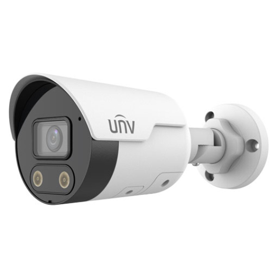 UNIVIEW IP kamera 3840x2160 (4K UHD), až 20 sn/s, H.265, obj. 2,8 mm (112,4°), PoE, Mic., Repro, Smart IR 30m, WDR 120dB