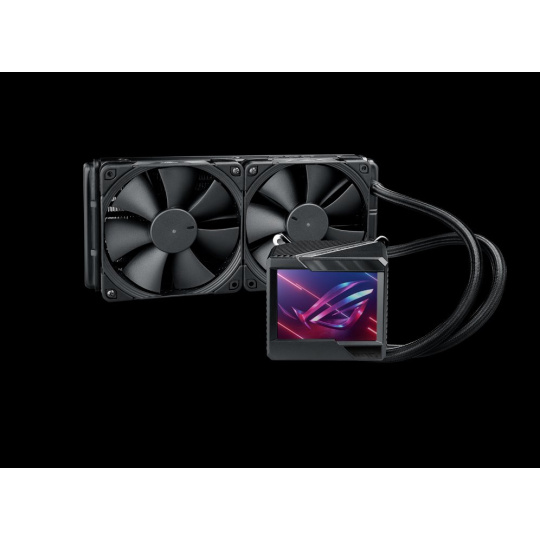 ASUS ROG RYUJIN II 240 AIO CPU cooler, LCD, Noctua iPPC fan