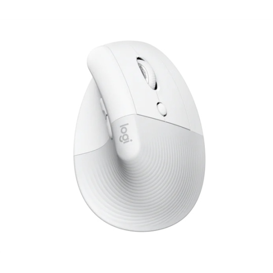Logitech® Lift for Mac Vertical Ergonomic Mouse - OFF-WHITE/PALE GREY - pre pravákov