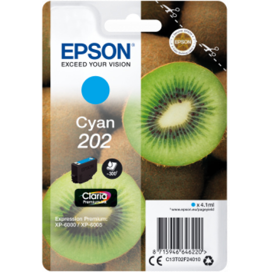 Epson atrament XP-6000 cyan 4.1ml - 300str.