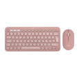 Logitech® Pebble 2 Combo - TONAL ROSE - US INT'L - 2.4GHZ/BT - N/A - INTNL-973 - UNIVERSAL
