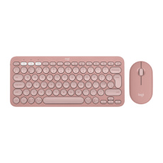 Logitech® Pebble 2 Combo - TONAL ROSE - US INT'L - 2.4GHZ/BT - N/A - INTNL-973 - UNIVERSAL