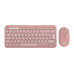 Logitech® Pebble 2 Combo - TONAL ROSE - US INT'L - 2.4GHZ/BT - N/A - INTNL-973 - UNIVERSAL