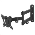 ONKRON Full Motion TV Wall Mount for 10" to 32" Screens up to 25 kg, Black