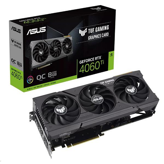 ASUS TUF RTX4060TI O8G GAMING 8GB/128-bit GDDR6 HDMI 3xDP