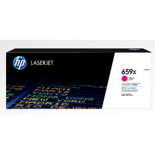 HP 659X High Yield Magenta Original LaserJet Toner Cartridge