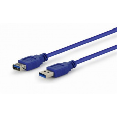 Gembird kábel USB 3.0 (AM - AF), predlžovací, 3 m, modrý
