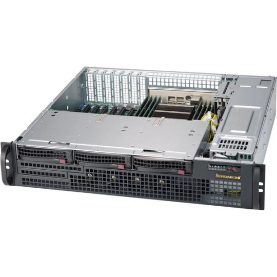 Supermicro®CSE-825MBTQC-R802LPB 2U chassis