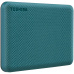 Toshiba External Hard Drive Canvio Advance (2.5'' 2TB, USB3.2 Gen 1, green)