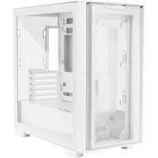 ASUS A21 CASE Transparent Glass WHITE, mATX