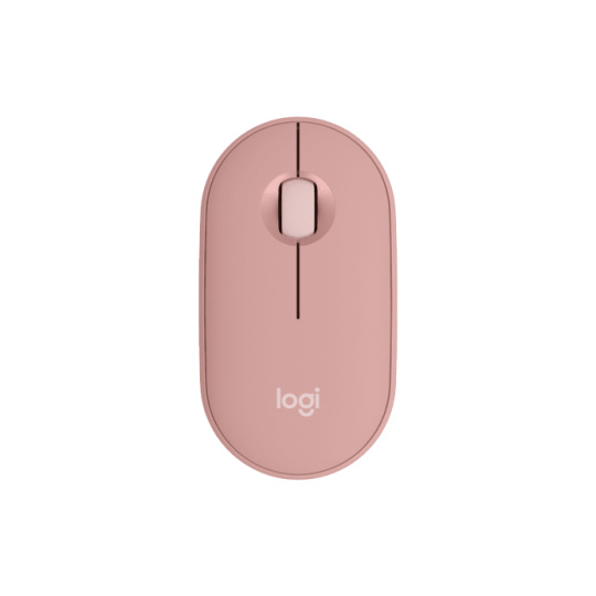 Logitech® M350s Pebble Mouse 2 - TONAL ROSE - BT - N/A - EMEA-808 - DONGLELESS