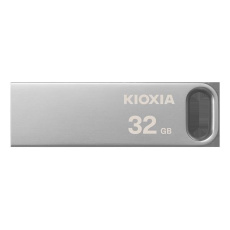 32 GB.     USB 3.0 kľúč . KIOXIA Biwako U366, strieborný