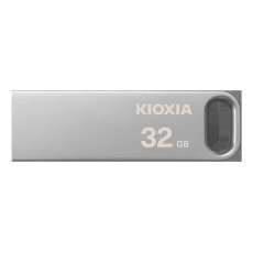 32 GB. USB 3.0 kľúč . KIOXIA Biwako U366, strieborný 32 GB. USB 3.0 kľúč . KIOXIA Biwako U366, strieborný
