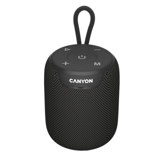 Canyon OnMove 9. Bluetooth 5.3. reproduktor, USB nabíjanie, výdrž 7 hod, SD karta, IPX6, čierny