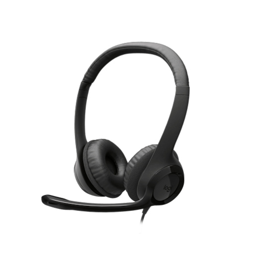 Logitech® H390 USB-C Headset - MIDNIGHT BLACK
