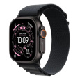 Apple Watch Ultra 3 GPS + Cellular 49mm Black Titanium Case with Black Alpine Loop - Medium