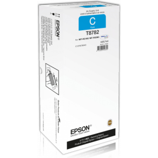 Epson atrament WF-R5000 series cyan XXL - 425.7ml