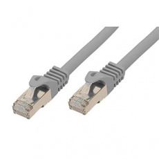 OPTIX FTP patch cord cat5E 1m šedý