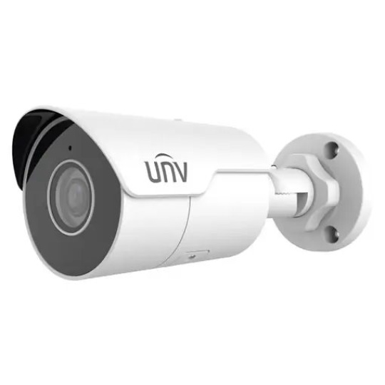 UNIVIEW IP kamera 2880x1520 (5 Mpix), až 30 sn/s, H.265, obj. 4,0 mm (91,2°), PoE, Mic., IR 50m, WDR 120dB, ROI, koridor formát, 3