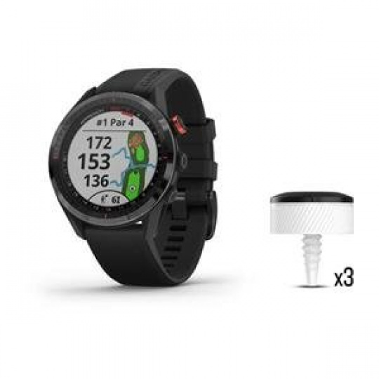 Garmin Approach S62 Black Lifetime Bundle