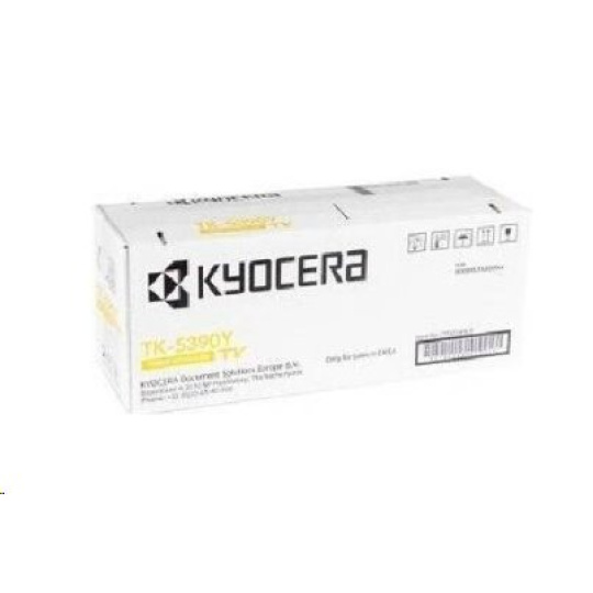 KYOCERA TK-5390Y Toner yellow na 13 000 A4 (pri 5% pokrytí), pre PA44500cx KYOCERA TK-5390Y Toner yellow na 13 000 A4 (pri 5% pokrytí), pre PA44500cx