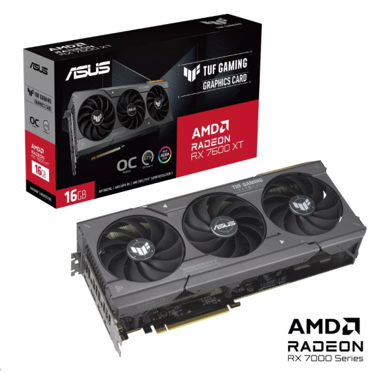 ASUS TUF RX7600XT O16G GAMING 16GB/128bit GDDR6 HDMI 3xDP