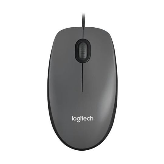 Logitech® Mouse M90 - GREY - USB - N/A - EWR2 - HENDRIX CLOSED BOX M90