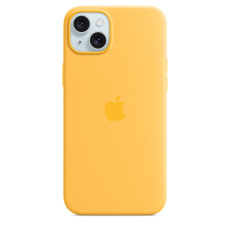 Apple iPhone 15 Silicone Case with MagSafe - Sunshine