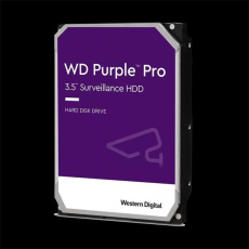 HDD Video Surveillance WD Purple Pro 22TB CMR (3.5'', 512MB, 7200 RPM, SATA 6Gbps, 550TB/year)