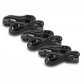 Power Cord Kit (6 ea), C19 to C20 (90 degree), 0.6m