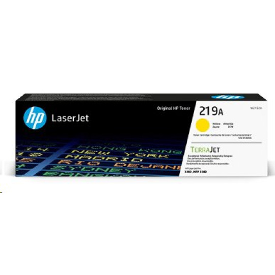 Žltá originálna tonerová kazeta HP 219A LaserJet 1200 stran