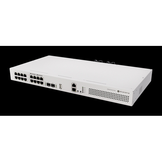 Mikrotik Cloud Router Switch 418-8P-8G-2S+RM with RouterOS L5, rackmount case