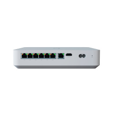 Ubiquiti Compact UniFi Protect NVR with 3.5" HDD support, featuring an integrated 6-port PoE switch, integrated HDMI Vie Ubiquiti Compact UniFi Protect NVR with 3.5" HDD support, featuring an integrated 6-port PoE switch, integrated HDMI Vie
