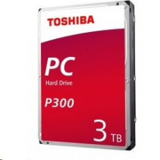 Toshiba HDD Desktop P300 3TB 7200rpm, 64MB, SATA, 3.5" 6GB/s, bulk Toshiba HDD Desktop P300 3TB 7200rpm, 64MB, SATA, 3.5" 6GB/s, bulk