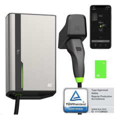 Greencell HabuDen Wallbox 22kW 32A 5m NFC Cable Type 2 Smart EV Charging Station with GC App Bluetooth WiFi Greencell HabuDen Wallbox 22kW 32A 5m NFC Cable Type 2 Smart EV Charging Station with GC App Bluetooth WiFi